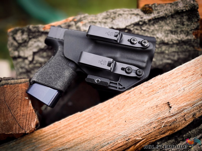 Suppressed Glock 43X Holster